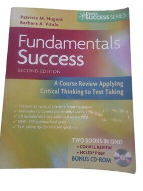 Davis Fundamentals Success Course Review Critical Thinking Test Taking Book CD